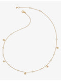 Astley Clarke Polaris North Star white sapphire station necklace, UK version