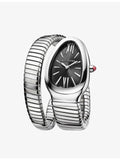 Bvlgari Serpenti Tubogas stainless steel quartz watch 35mm, UK version