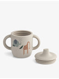 Liewood Neil graphic-print silicone cup 150ml (British brand)