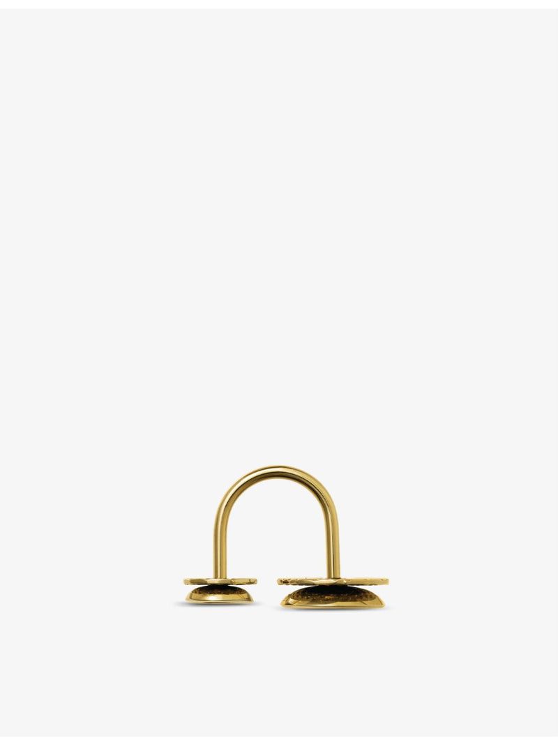 Alessi gold-toned sterling silver ring, imported from the UK