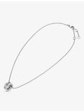 Bvlgari B.zero1 diamond pendant necklace in 18ct white gold, UK version