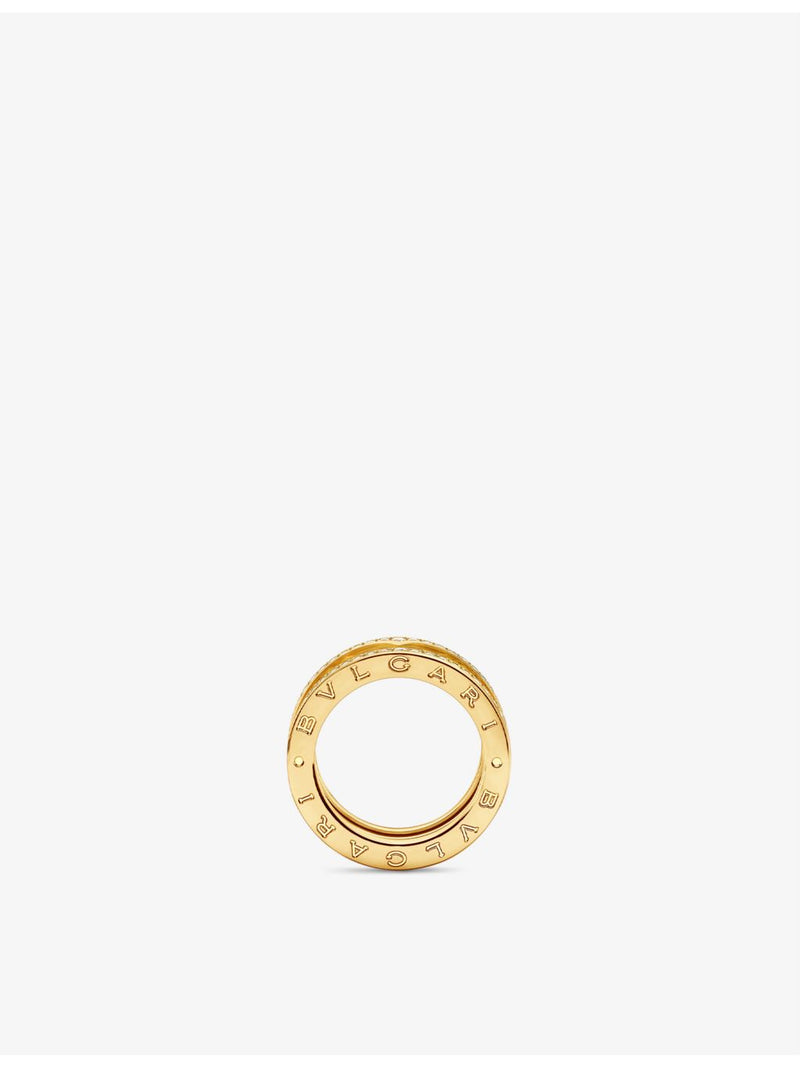 Bvlgari B.zero1 18ct yellow gold diamond ring (British brand)