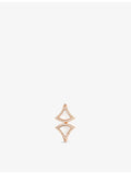 Bvlgari 0.17ct diamond ring, rose gold and mother of pearl, UK version
