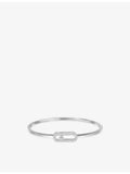 Messika Move Uno Flex diamond bangle medium, imported from the UK