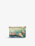 Seletti faux leather Sea Girl coin bag 15cm wide - British product