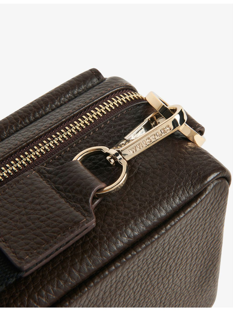Whistles Bibi pebbled-leather cross-body bag, UK version