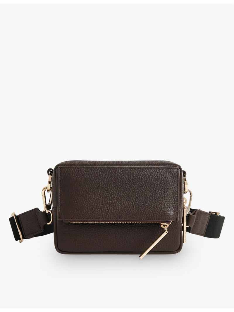 Whistles Bibi pebbled-leather cross-body bag, UK version
