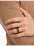 Bvlgari B.zero1 rose-gold ceramic ring, imported from the UK
