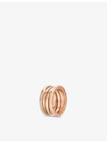 Bvlgari B.zero1 rose gold ring with 0.18ct diamond (British brand)