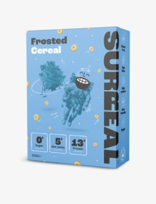 Surreal Frosted protein cereal 240g, imported from the UK