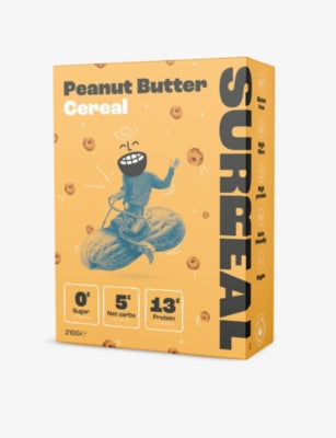 Surreal peanut butter cereal 240g, imported from the UK