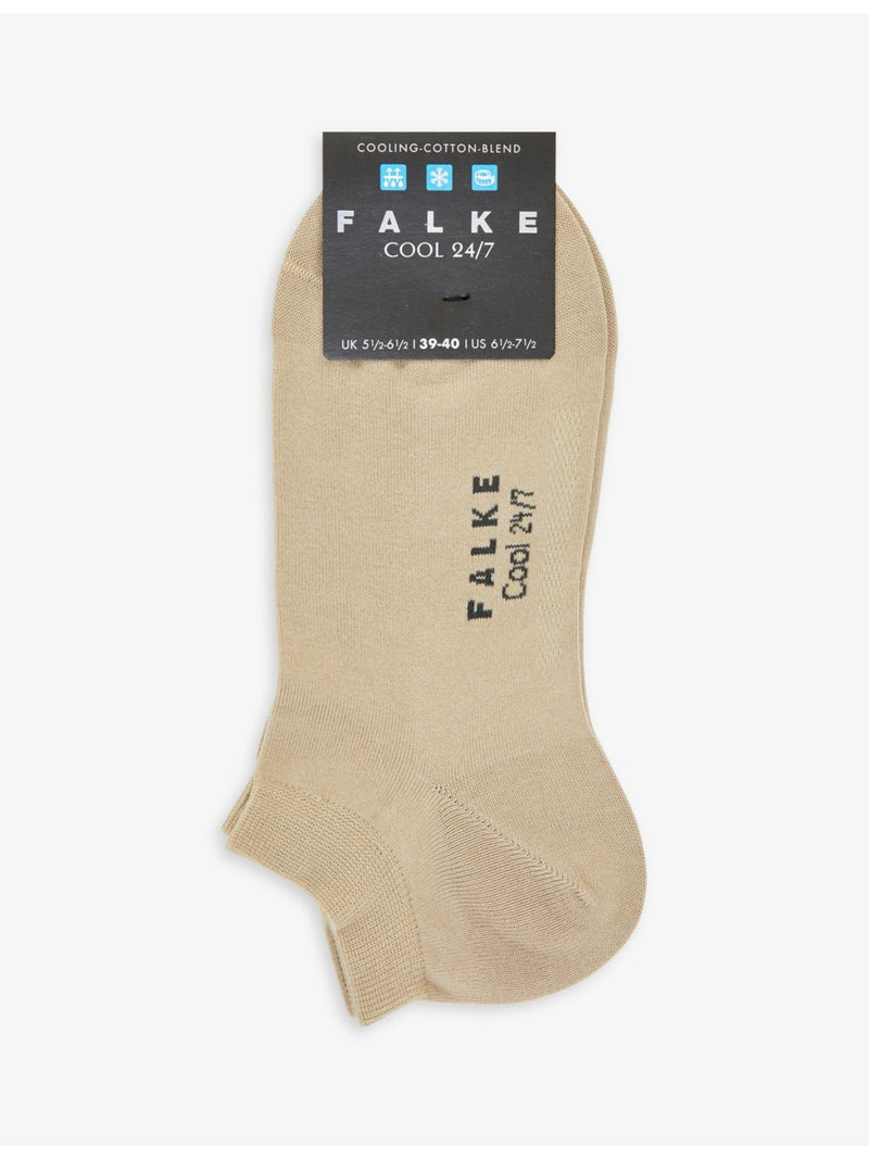 FALKE Cool 24/7 cotton-blend low ankle socks - British product