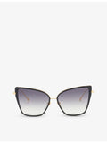 DITA Sunbird butterfly-frame acetate sunglasses 14.5cm, imported from the UK