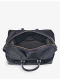 Aspinal of London logo-embellished woven duffle bag - British product