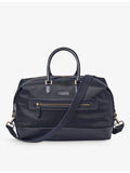Aspinal of London logo-embellished woven duffle bag - British product