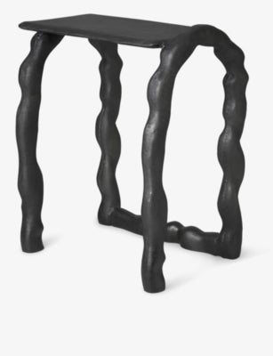 ferm LIVING Rotben aluminium side table 54cm (British brand)