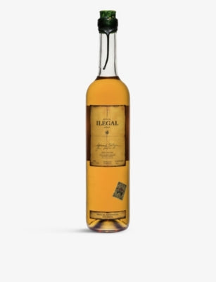 Ilegal añejo mezcal 700ml bottle, imported from the UK