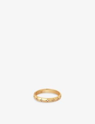 Astrid & Miyu Cosmic Star sterling silver ring, imported from the UK
