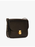 Soeur cross-body bag leather maxi, gold hardware (British brand)