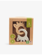 selfridges Sophie La Giraffe So Pure Rubberwood Teething Rings- Buy online at McGrocer