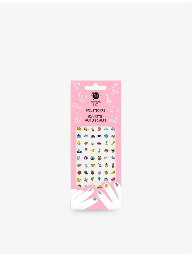 Nailmatic Happy nail sticker set with 72 stickers, imported from the UK