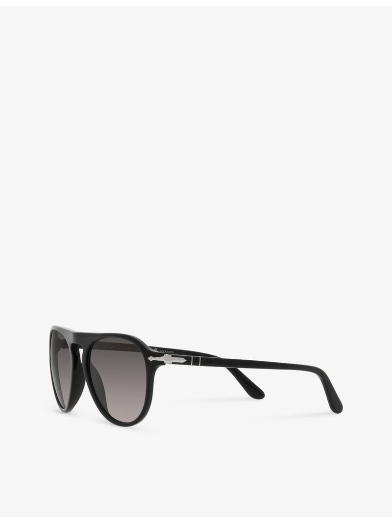 Persol PO3302S aviator-frame acetate sunglasses with gradient polarised lenses - British product