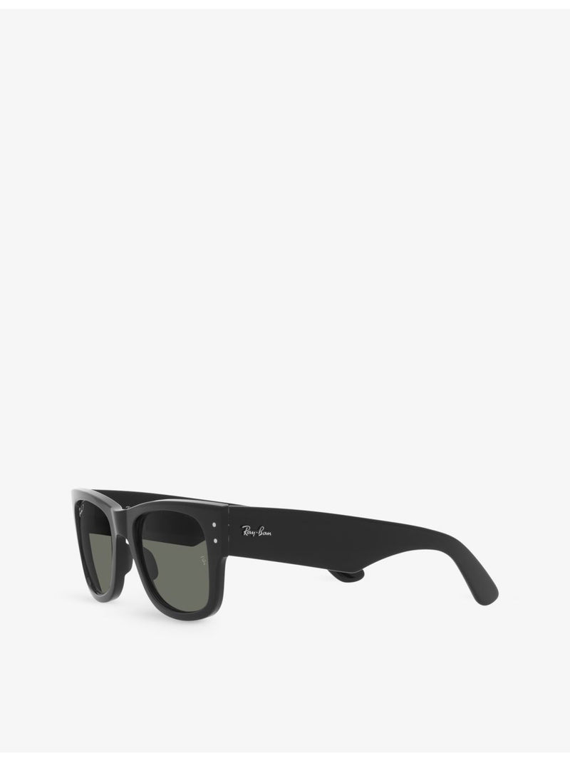Ray-Ban Mega Wayfarer polarised acetate sunglasses (British brand)