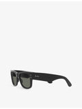 Ray-Ban Mega Wayfarer polarised acetate sunglasses (British brand)