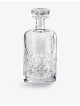 selfridges Soho Home Barwell Diamond-cut Large Crystal Decanter 750ml- Buy online at McGrocer