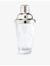 selfridges Soho Home Barwell diamond-cut crystal Martini shaker 16cm- Buy online at McGrocer