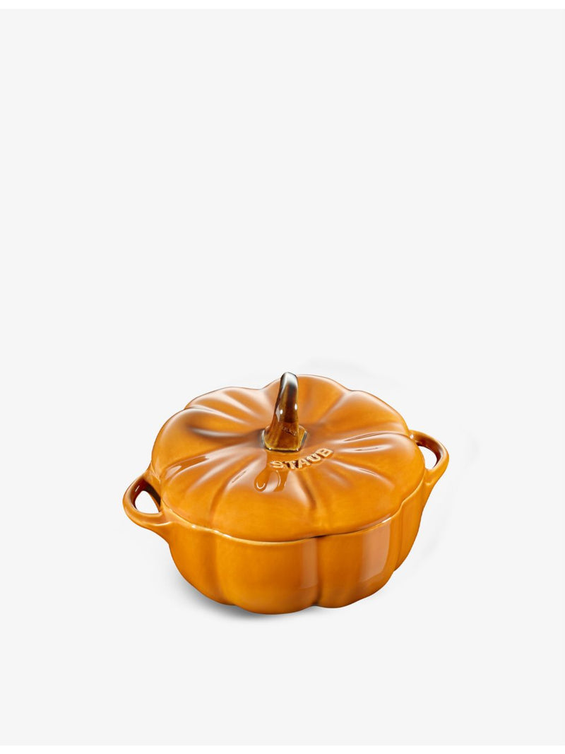 Staub pumpkin cocotte cast iron enamel 12cm - British product