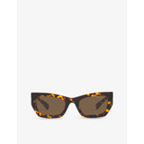 selfridges Miu Miu MU 09WS Rectangular-Frame Acetate Sunglasses- Buy online at McGrocer
