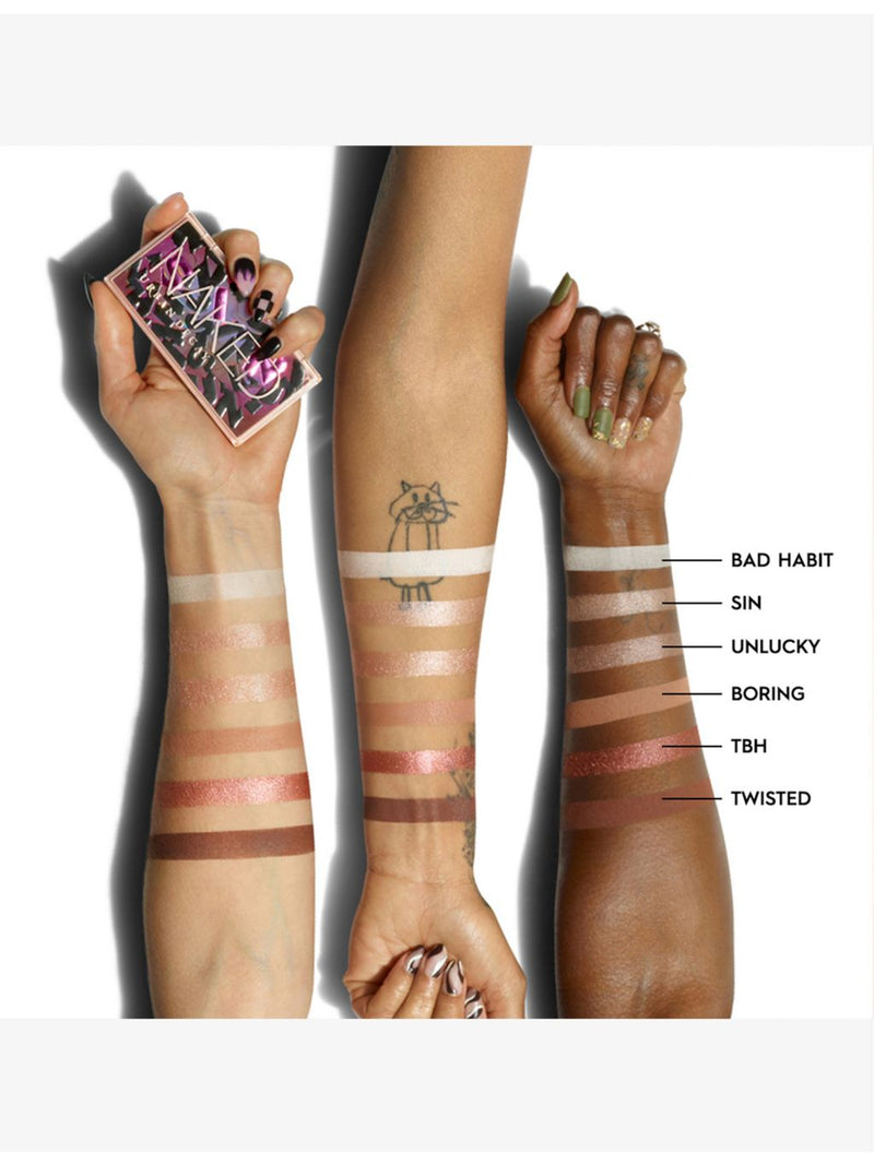 Urban Decay Naked Sin mini eyeshadow palette 3g, UK version