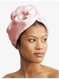 Kitsch satin-wrapped microfibre hair towel, UK version