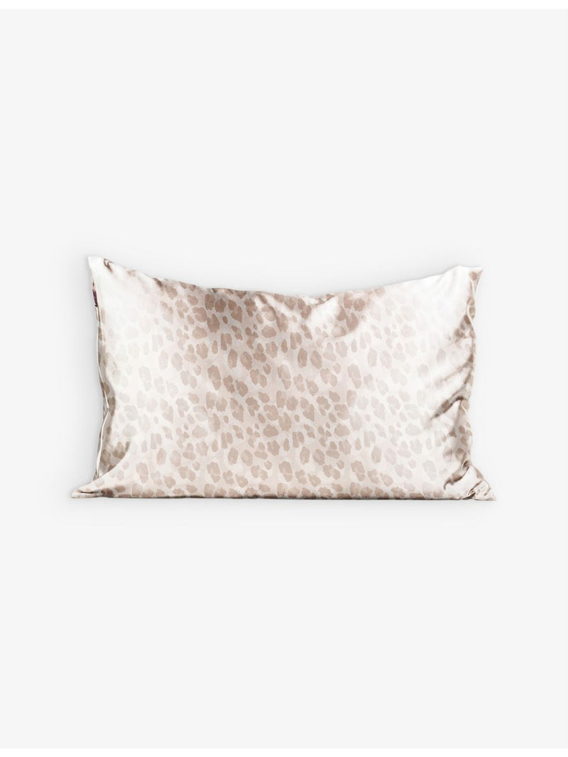 Satin pillowcase leopard print 66cm x 48cm, imported from the UK