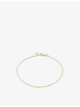 selfridges Monica Vinader Shimmer 14ct Yellow Gold-Plated Vermeil 925 Sterling-Silver Bracelet- Buy online at McGrocer