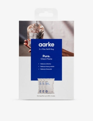 Aarke water filter granules pack of three (British brand)
