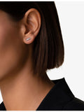 Suzanne Kalan 18ct white gold baguette diamond stud earrings 0.18ct (British brand)