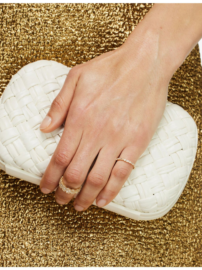 Suzanne Kalan 18ct yellow gold diamond eternity ring, imported from the UK