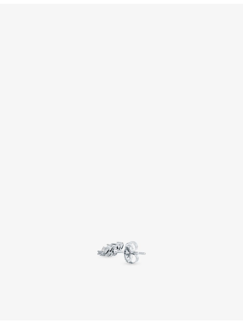 Suzanne Kalan 0.6ct diamond earrings in 18ct white gold, UK version