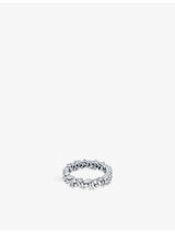 selfridges Suzanne Kalan Icon Eternity Ring 0.27ct Brilliant and 0.54ct Baguette Diamonds in 18ct White-Gold- Buy online at McGrocer
