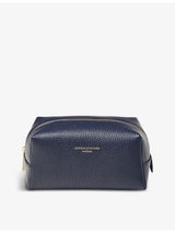 selfridges Aspinal of London London Medium Grained-Leather Cosmetics Case- Buy online at McGrocer