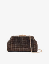 selfridges Reiss Adaline Chain-Strap Crystal-Embellished Woven Clutch Bag 23cm x 12cm x 3.5cm- Buy online at McGrocer