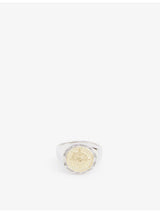 selfridges Serge DeNimes Compass Sterling-Silver Signet Ring- Buy online at McGrocer
