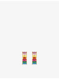 Thomas Sabo Rainbow Heritage hoop earrings 18ct gold plated, imported from the UK