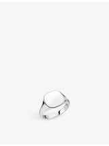 selfridges Thomas Sabo Classic Sterling Silver Signet Ring- Buy online at McGrocer