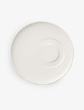 Villeroy & Boch MetroChic Blanc bone porcelain saucer 18.5cm - British product