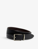 Reiss Ricky Reversible Leather Buckle Belt