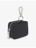 Whistles Bibi leather keyring with zip fastening - British product