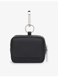 Whistles Bibi leather keyring with zip fastening - British product